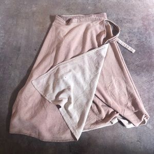 Khadi cotton wrap skirt